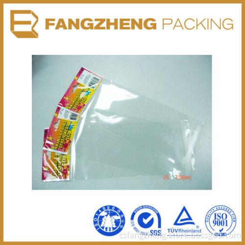 OPP bags with adhesive strip